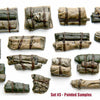 1/35 Scale resin kit Tents Tarps Set  #3