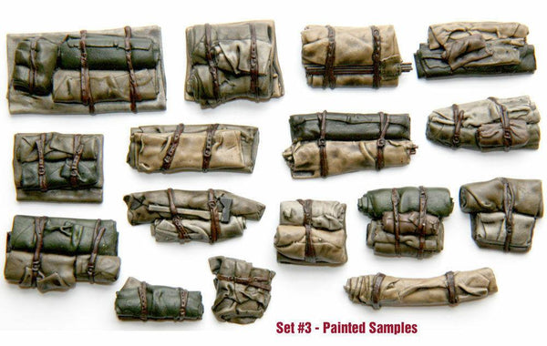 1/35 Scale resin kit Tents Tarps Set  #3