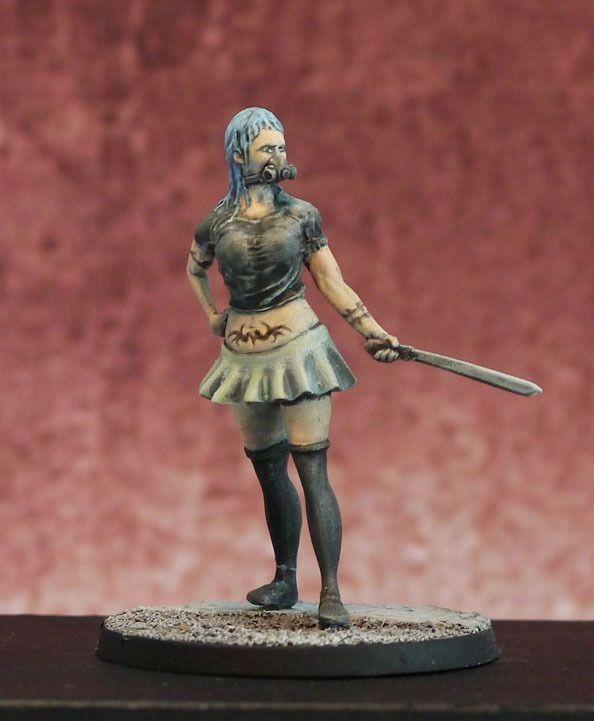 1/35 Scale resin model kit Survivor Vivian