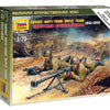 Zvezda 1/72 scale WW2 SOVIET ANTI-TANK TEAM