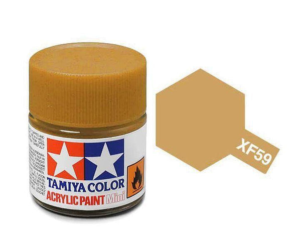 TAMIYA MINI ACRYLIC - ACRYLIC MINI XF-59 DESERT YELLOW