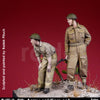 RADO WW2 British 8th Army Two figures set w/PE 1/35 Scale resin model