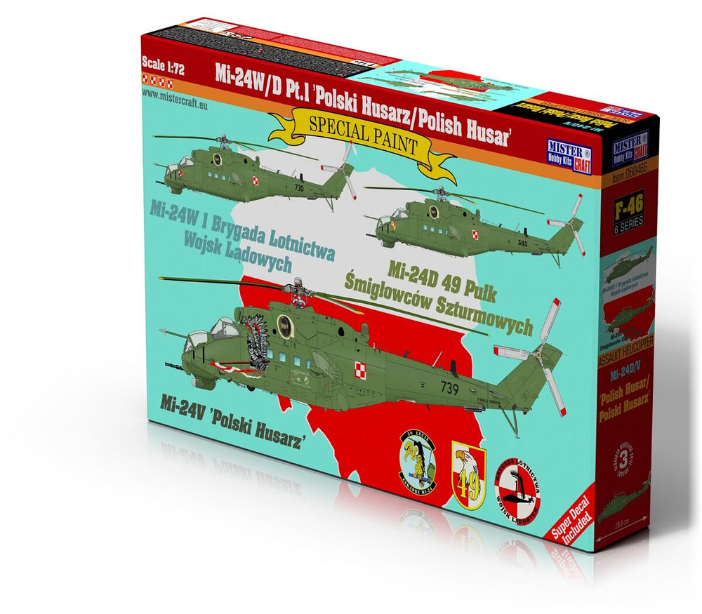 MisterCraft 1:48 Mi-24W/D Pt.1 Polski Husarz