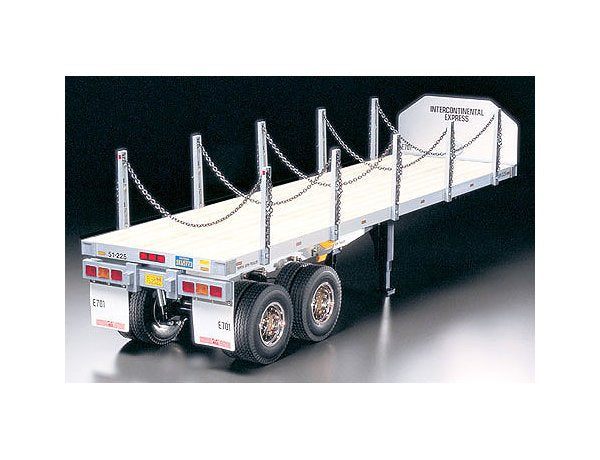 TAMIYA R/C TRUCKS - FLATBED SEMI TRAILER