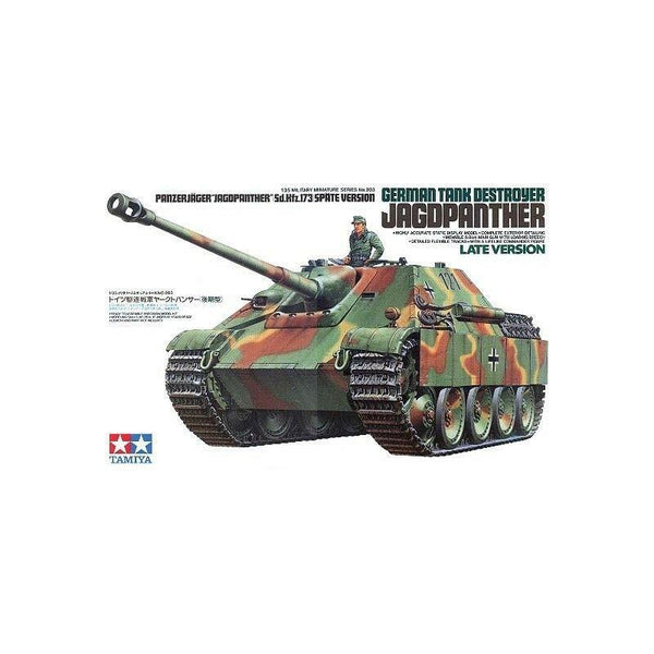 Tamiya 1/35 scale WW2 German Tank 'Jagdpanther' L.V. tank