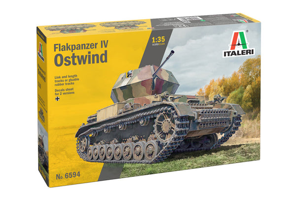 Italeri 1/35 WW2 GERMAN FLAKPANZER IV OSTWIND