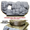 1/35 scale resin model SB013 Sherman EASY 8 (TAMIYA) Sandbag Front "SB13"