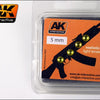 AK INTERACTIVE LIGHT LENSES AMBER 5mm