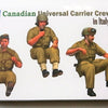 RIICH 1/35 WW2 Canadian Universal Carrier Crewmen in Italy 1944