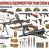 Miniart 1/35 WW2 BRITISH WEAPONS & EQUIPMENT FOR TANK CREW & INFANTRY
