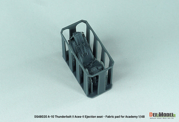 DEF Models 1/48 A-10 Thunderbolt II Ace-II Ejection seat (Fabric pad) - (for Academy 1/48) Jan.2023