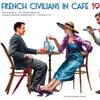 Miniart 1/35 French Civilians in Cafe. 1930-40s