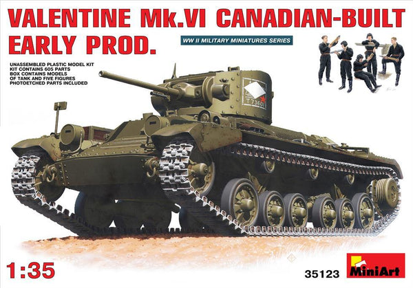 Miniart 1:35 Valentine Mk VI Canadian-Built Early Production