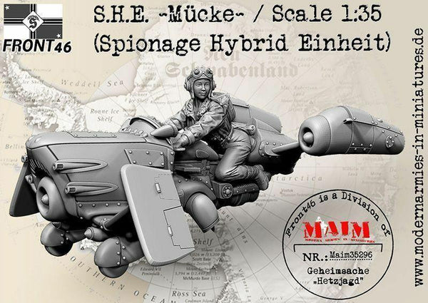 S.H.E. ~Macke~ 1/35 Scale resin model kit  (Spionage Hybrid Einheit)