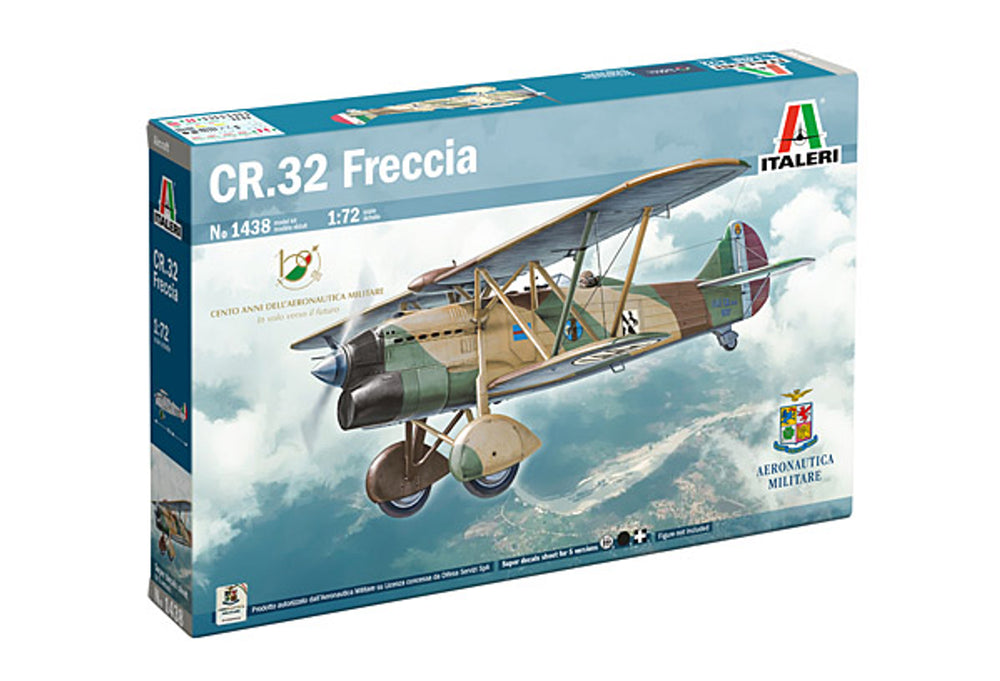 Italeri 1/72 WW2 Italian Fiat CR 32 Freccia