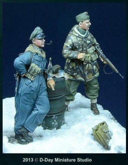 1/35 Scale Resin kit Side by Side Hungary 1945