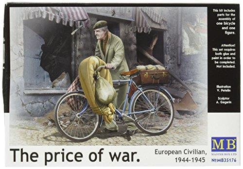 Masterbox 1:35 European Civilian on Bike, 1944-45, 'The Price of War'