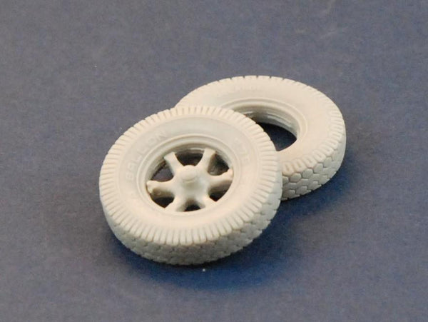 1/35 Scale resin upgrade kit Drive Wheels for Sd.Kfz 7 (Early Pattern )