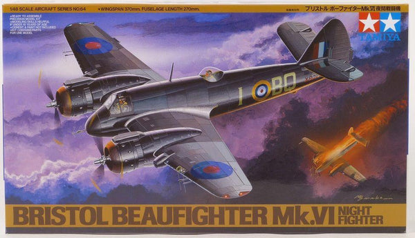 TAMIYA 1/48 AIRCRAFT BRISTOL BEAUFIGHTER NIGHT FIGHTER