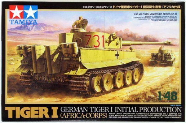 Tamiya 1/48 scale Tiger I Initial - Africa