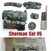 1/35 scale resin Sherman Tank Engine Deck and Stowage Sets #5