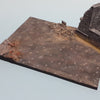 FoG Models 1/35 European House ruin and street diorama base 275mm x 220mm