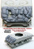 1/48 scale resin model 48SH18 Sandbag Fronts For M4A3 Version 2 - Hobby Boss M4A3 Kits