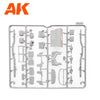 AK Interactive 1/35 scale MODEL KIT UNIMOG 404 S Middle East