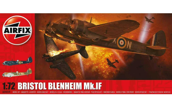 Airfix 1/72 Scale Bristol Blenheim Mk.If 1:72