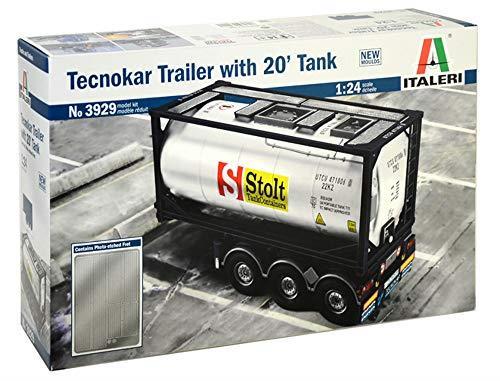 ITALERI TRUCKS - TECNOKAR 20'TANK TRAILER