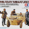 Tamiya 1/35 scale WW2 German Recon figures for Schwimwagon 4 figs