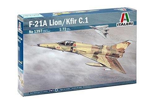 Italeri 510001397 1:72 IAF-KFIR C2/F-21 Lion