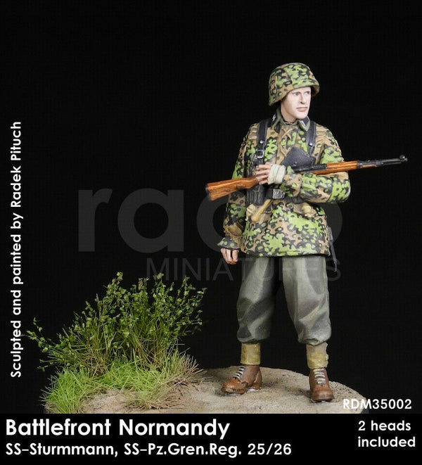 RADO WW2 Battlefront Normandy SS-Sturmmann, SS-Pz.Gren.Regiment 25/26,1944