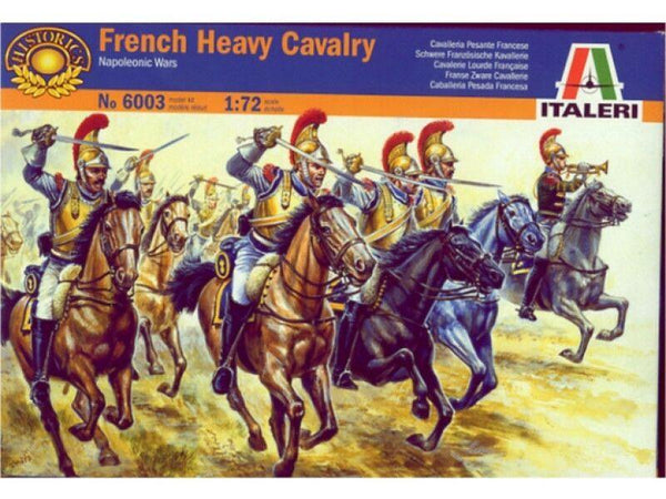 ITALERI 1/72 FIGURES FRENCH HEAVY CAVALRY NAPOLEONIC WARS