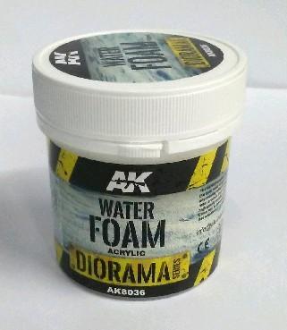 AK TEXTURE PRODUCTS WATER FOAM - 100ml (Acrylic)