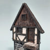 28mm Medieval European house front wargaming accessory