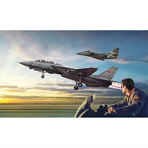 Italeri 1422 F-14A Vs A-4F - Contains 2 Models Model Kit 1:72 Scale