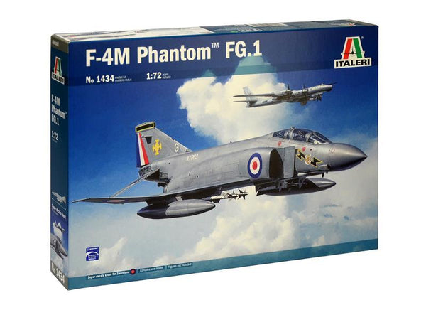 italeri 1/72 scale RAF PHANTOM II FG.1 planr aircraft model kit