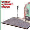 Miniart 1:35 Street w/ ruined house Diorama