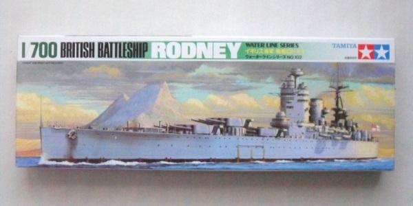 TAMIYA 1/700 SHIPS HMS RODNEY BATTLESHIP