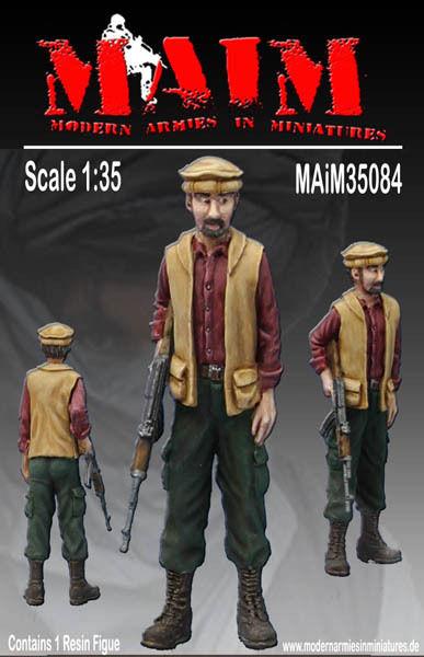 1:35 Scale  Afghan Miliz Soldier