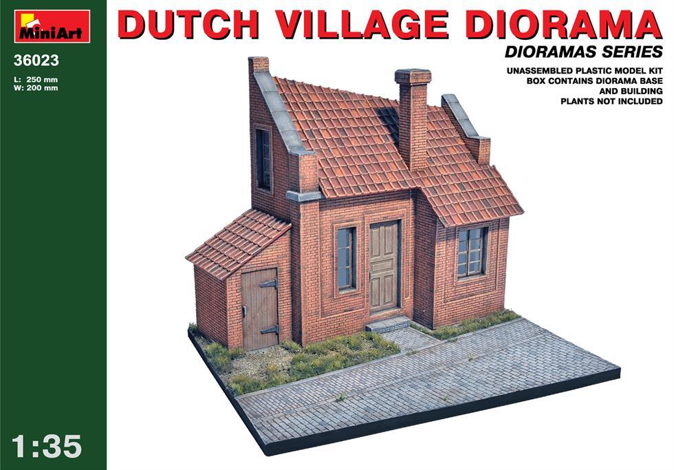 Miniart 1:35 Dutch Village Diorama