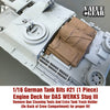 ValueGear 1/16 German Tank Bit Das Werks Stug 3 Engine Deck