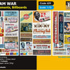 Vietnam War Advertisements, Billboards - 1/72 scale - 3 sheets
