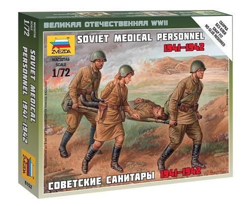 Zvezda 1/72 scale SOVIET MEDICAL PERSONNEL 1941