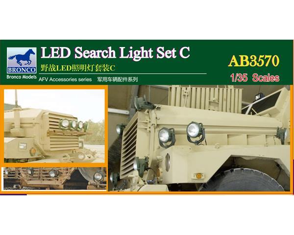 1/35 Scale LED Search Light Set C.