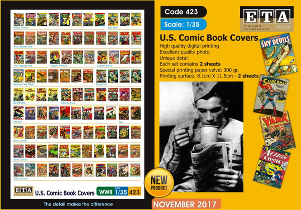 1/35 Scale U.S. Comics