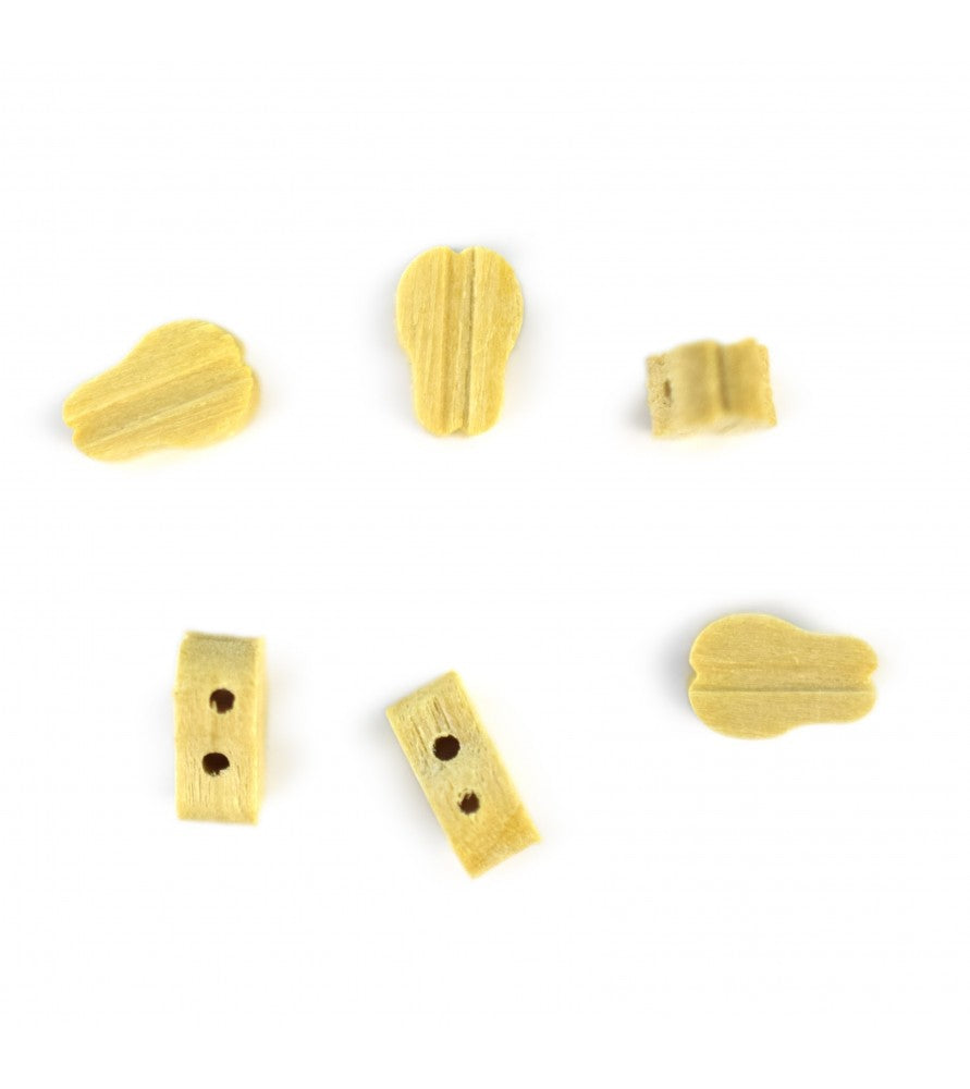 ARTESANIA ACCESSORIES SINGLE BLOCK 2 HOLES 7mm (6 pieces)