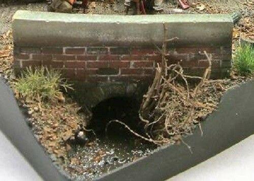 1/35 scale Culvert retaining wall