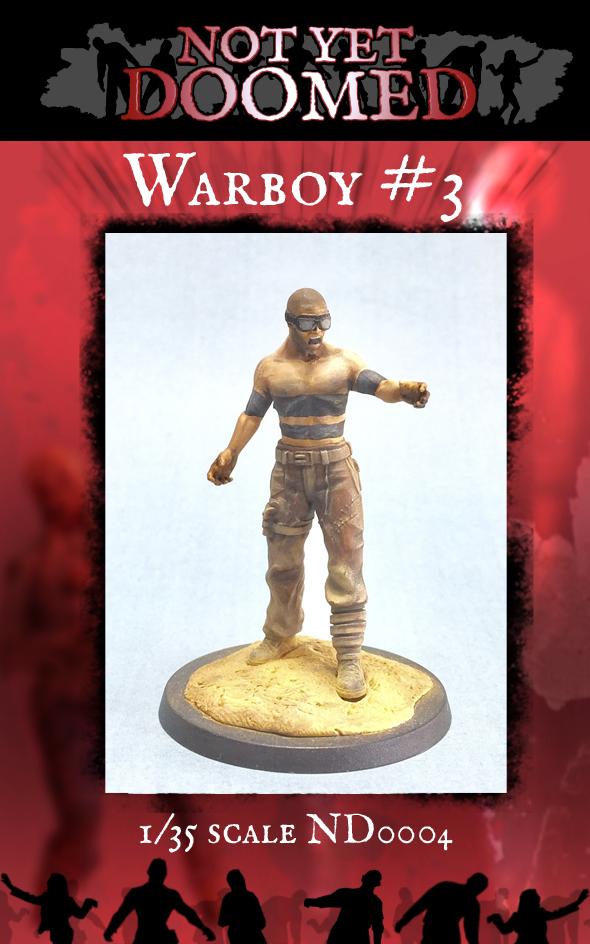 1/35 Scale resin model kit Warboy #3